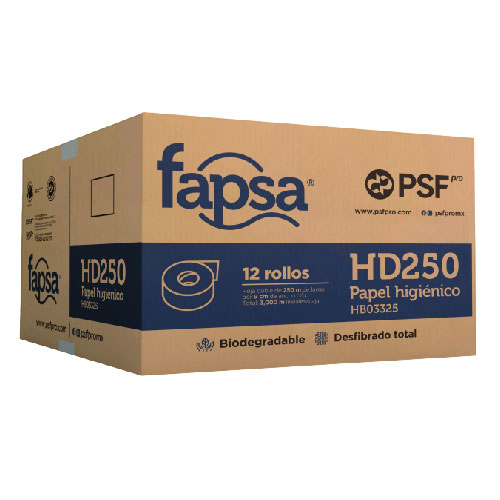 [PSAN-1863-02] Papel Higiénico Fapsa HB03325 12 Rollos PSF Pro