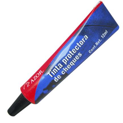 [COG6000] Tinta Protectora Stafford P/Cheques Rojo 12ml