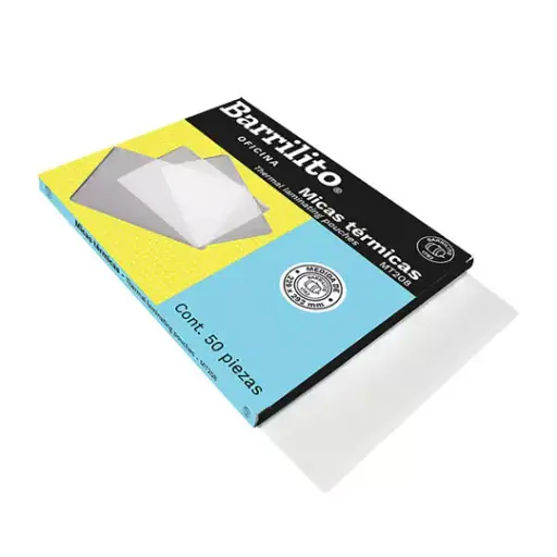 [BAR-MIC-MT208] Micas Térmicas Barrilito 8 Milésimas Con 50Pzs. [BAR-MIC-MT208] 
