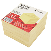 [NE-055A] Nextep Notas Adhesivas 3x3 Amarillas 5 Bloques Con 500Hjs C/U [NE-055A] 