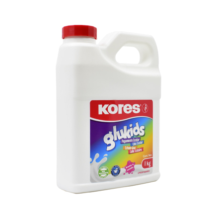 [756107] PEGAMENTO KORES BLANCO GLUKIDS 1 KG