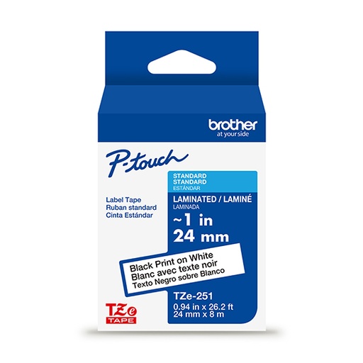 [TZE251G] Cinta Brother Color Negro TZE251G