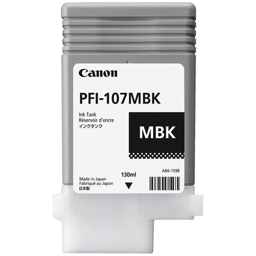 Tanque de Tinta PFI-107MBK Canon