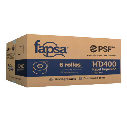 [PSAN-1863-06] Papel higiénico Fapsa HB03340 6 rollos PSF Pro