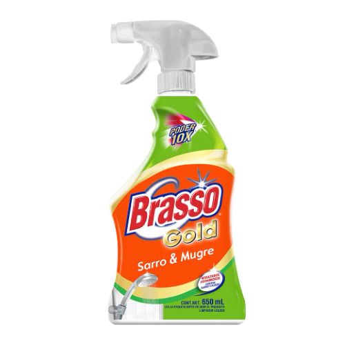 [BRAAN-0141] Brasso Gold sarro y mugre limpiador líquido de 650 ml