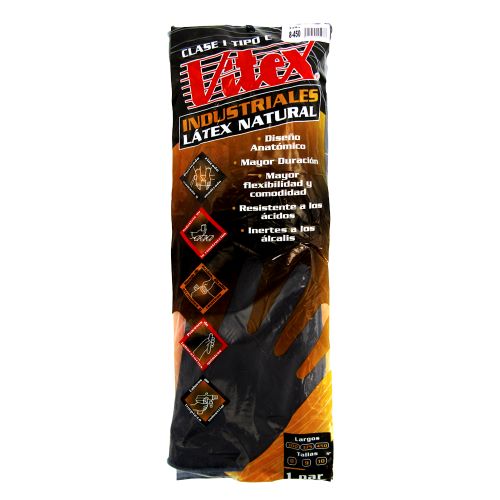 [GVIT-0819-06] Guantes Vitex industriales de látex natural