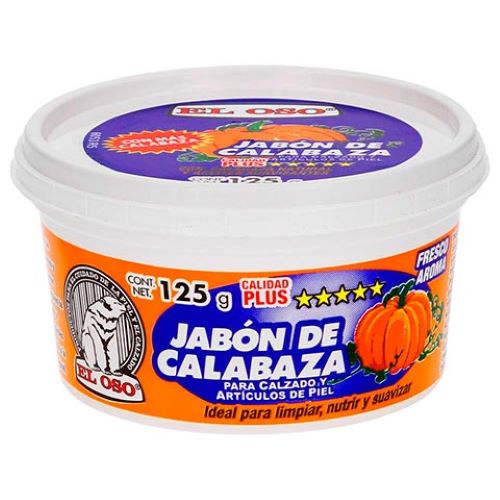 [OSO-0004] Jabón de calabaza El Oso 125 g
