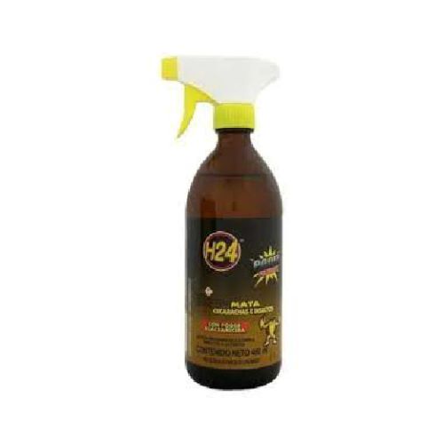 [H24-0257-02] H24 Insecticida Líquido Poder Fulminante con gatillo de 480 ml