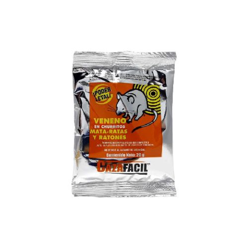 [RAT-0392-05] Sobre de veneno en churrito mataratas y ratones Cazafacil