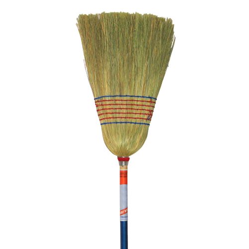 [ESC-1313-01] Escoba de 7 hilos con bastón azul San José