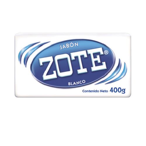 [JAB-0002-04] Zote blanco de 400 g La Corona