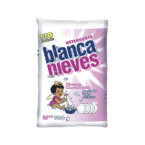 [JAB-0004-02] Detergente en polvo Blanca Nieves de 500 g La corona