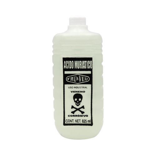 [FRU-0667] Ácido muriático Fru & Veu de 825 ml