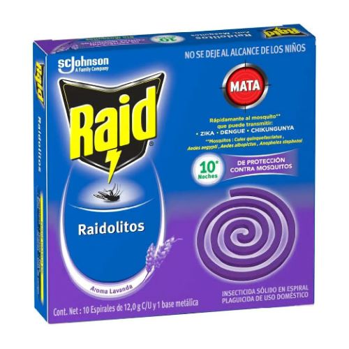 [RAI-0394-00] Raid raidolitos con 10 espirales SCJ