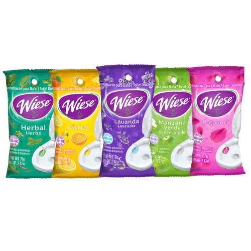 [WIE-0002] Pastilla Aromatizante Wiese Redonda 70grs.