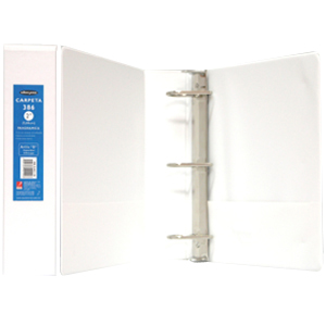 [P149] CARPETA ACCO WILSON JONES 386 VINIL D 2" CARTA BLANCO C/12