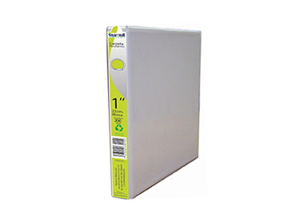 [18537] Carpeta Vinil Samsill "O" Blanca 1" P/200 Hjs C/24