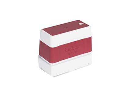 [PR2770R6P] Sello Brother 27mmx70mm 6 Piezas Color Rojo