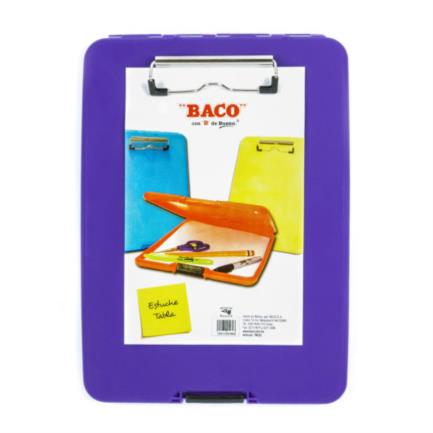 [TB022] Tabla Baco Plástica con Estuche T.C