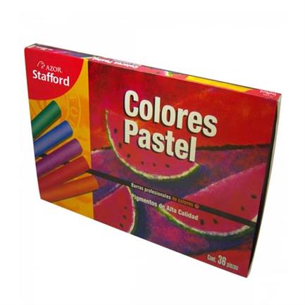 [DAD0502] Colores Stafford Pastel en Seco Estuche C/36