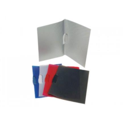 [5PCK-FOC] Folder Mae Plástico con Clip Colores Surtidos C/5 Pzas