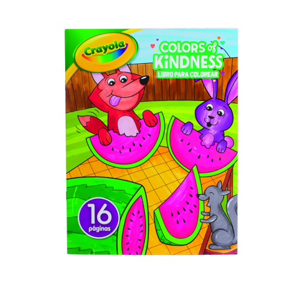 [6959160002] Libro para Colorear Crayola Colors of Kindness 16 pg