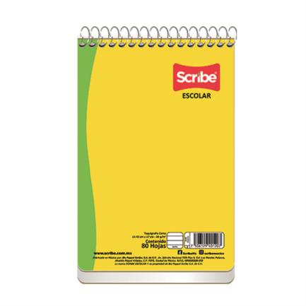 [4570] Block Taquigrafia Corto Scribe Raya 80 Hojas