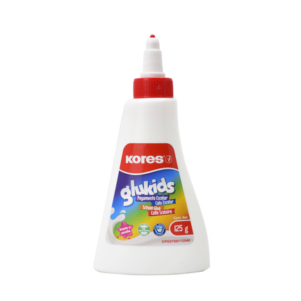 [756251] PEGAMENTO LIQUIDO  KORES BLANCO GLUKIDS 125GRS