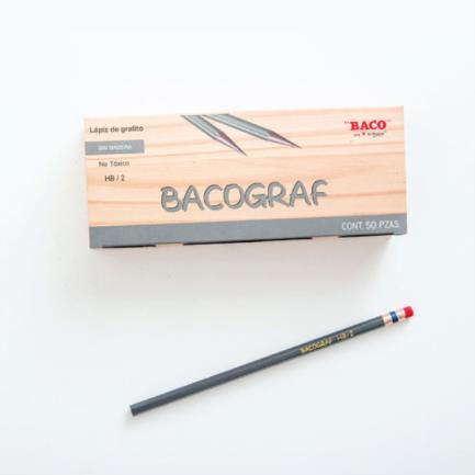 [LP051] LAPIZ BACO GRIS C/50