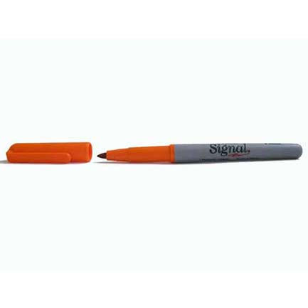 [30006] Marcador Signal 30006 Permanente Punto Fino Naranja C/12