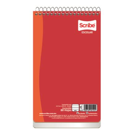 [4560] Block Taquigrafia Largo Scribe Raya 80 Hojas