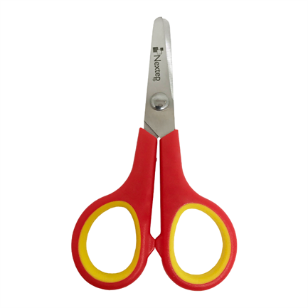 [NE-139] Tijera Nextep Bimaterial 4.5" Escolar Punta Roma
