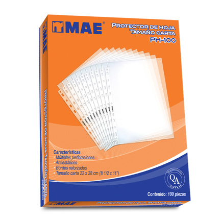 [PH-100] PROTECTOR MAE HOJAS CAJA