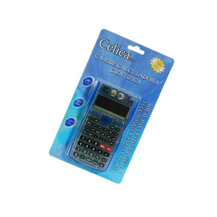 [CA-83 AZ] Calculadora Celica cientifica 240 funciones azul