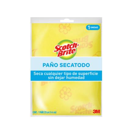 [MC900170002] Paño Secatodo 3M Scotch Brite 33cmx44cm 1 Pack