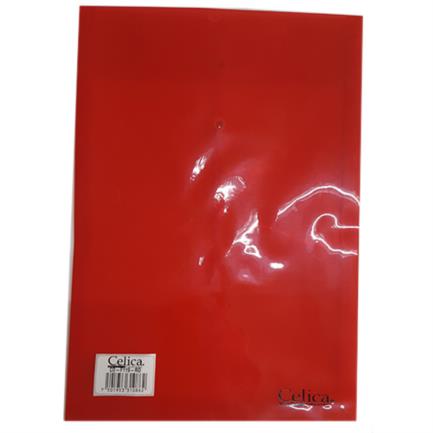 [CO-F119-RD] SOBRE P/DOCUMENTOS CELICA T/OFICIO C/HILO ROJO C/12 PIEZAS