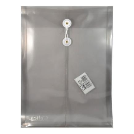 [CO-F119-SE] Sobre P/Documentos Celica Oficio C/Hilo Color Humo C/12 Pzas