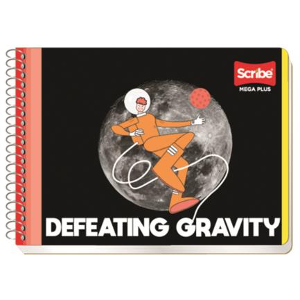 [4530] Cuaderno Italiano Espiral Scribe Mega Raya 100 hojas