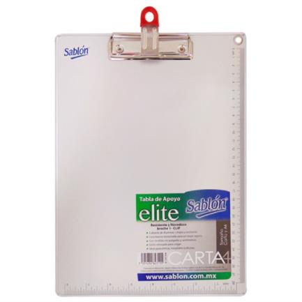 [2310AL] Tabla Sablon Aluminio Carta con Broche