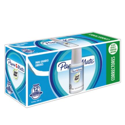 [LAS1317553] CORRECTOR PAPERMATE LIQUIDO CAJA C/12
