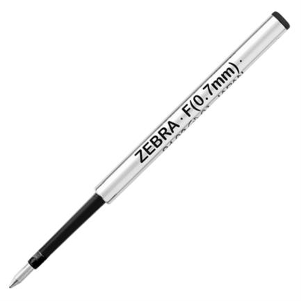[100 REPUESTO ZEBRA] Repuesto Zebra F para Boligrafo F-301 Color Negro C/12 Pzas