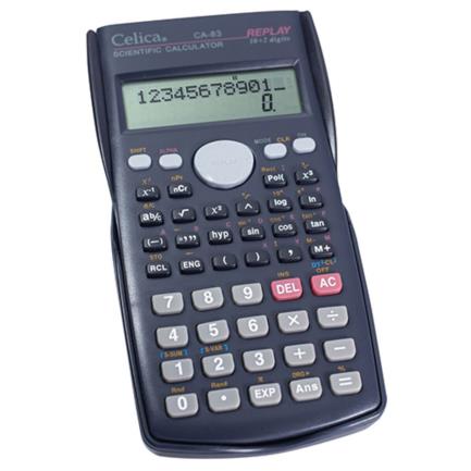 [CA-83-BK] Calculadora Celica cientifica 240 funciones negra