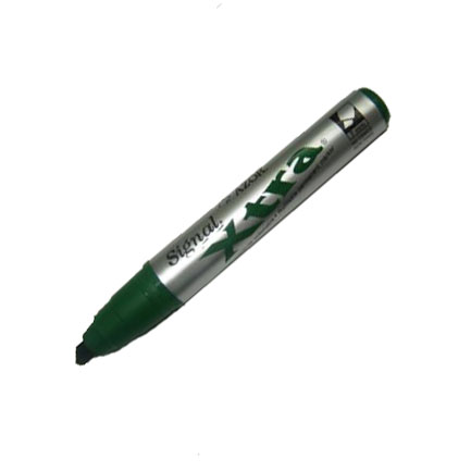 [40004 XTRA VERDE] Marcador Signal 40004 Permanente Xtra Verde C/12