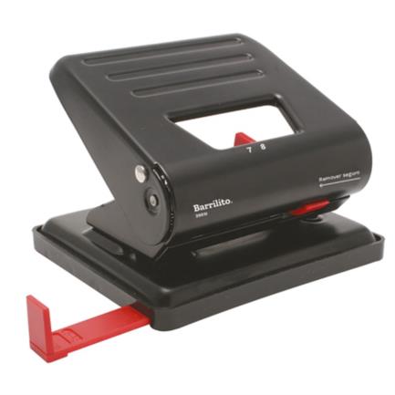 [2003I] Perforadora Barrilito Profesional 7/8cm Color Negro