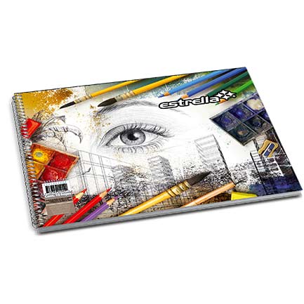 [49] Cuaderno Estrella Dibujo China Estrella C/10 Hjs