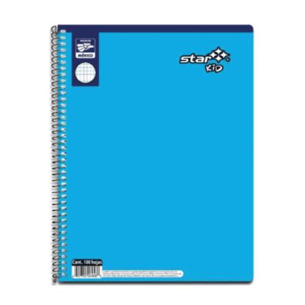 [670] Cuaderno Profesional Estrella Star Kids Portada Lisa Cuadro C5 100 Hojas
