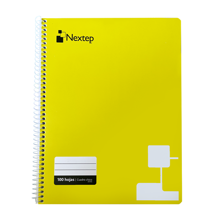 [NE-007C] Cuaderno Nextep Profesional Cuadro C5 100 Hojas Espiral