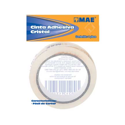 [BC-24] CINTA MAE CRISTAL 12 X 65 BOLSA C/16