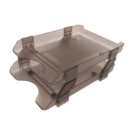 [2526HU] CHAROLA SABLON 2 NIVELES CARTA HUMO