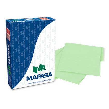 [PV0002] Folders Mapasa verde oficio